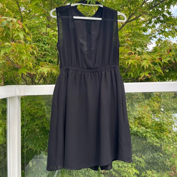 open back little black dress - Picture 2 of 5